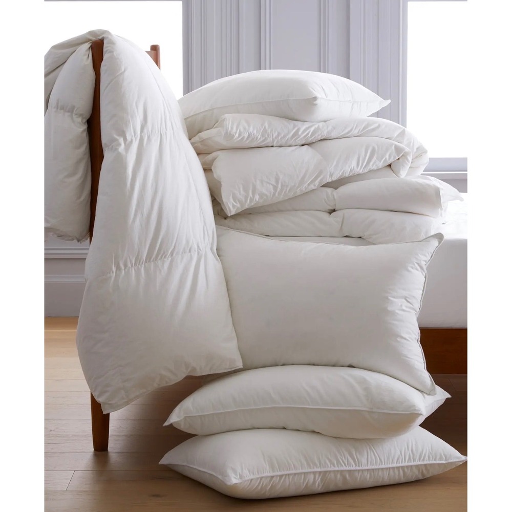Quince Premium Down Pillow Standard Medium 650 Fill Power White
